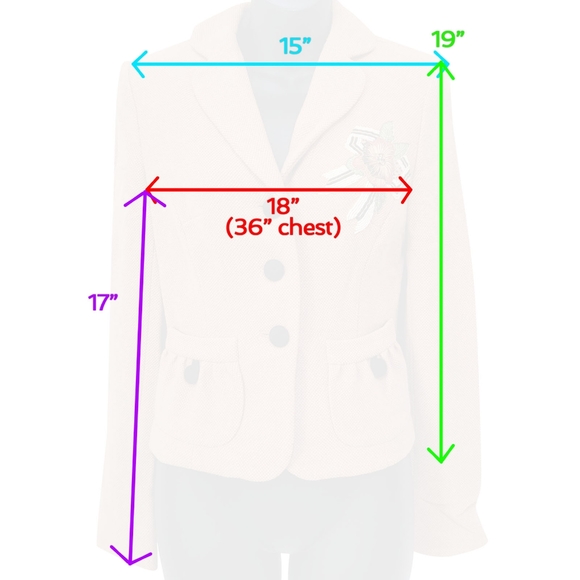 Kay Unger jacket size 4 - Picture 2 of 6